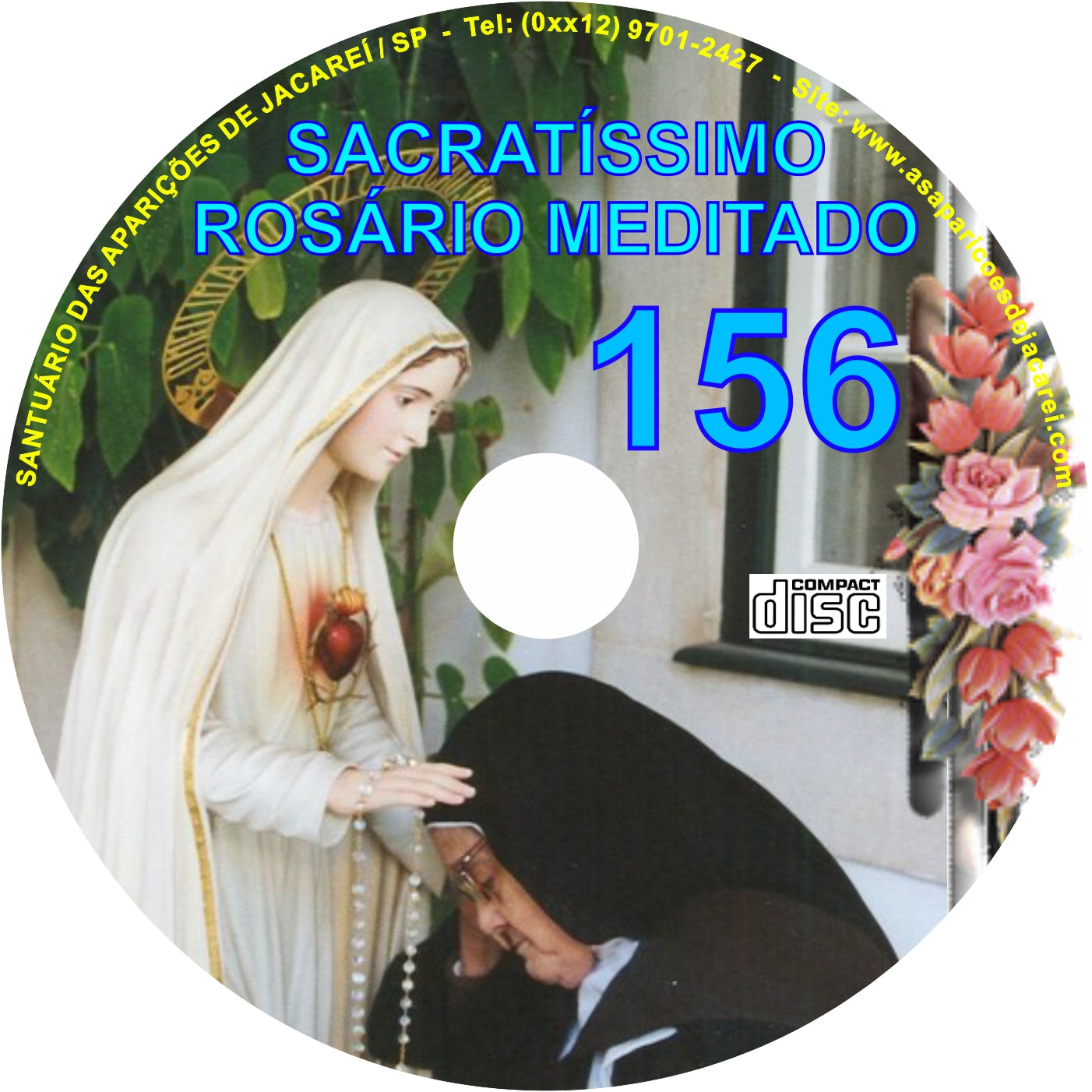 CD Rosário Meditado 156 CD Rosário Meditado 156